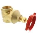 RS PRO Brass Gate Valve BSPT Female 2 in Inlet/Outlet, Maximum Operating Pressure 20 bar 261-0356
