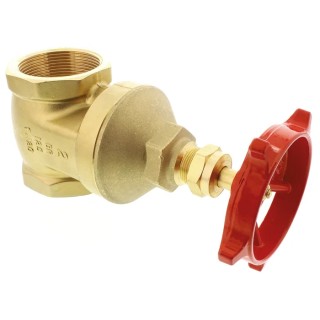 RS PRO Brass Gate Valve BSPT Female 2 in Inlet/Outlet, Maximum Operating Pressure 20 bar 261-0356