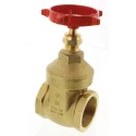 RS PRO Brass Gate Valve BSPT Female 2 in Inlet/Outlet, Maximum Operating Pressure 20 bar 261-0356