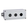 Schneider Electric Aluminium Harmony Push Button Enclosure 3 Hole 30mm 9001KY3