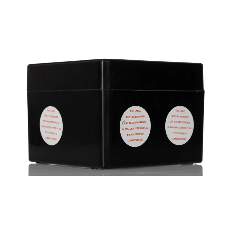Bartec GB Series Black Polyester Junction Box IP66, 10 Terminals, ATEX Certified, 122mm Length x 120mm Width x 90mm Height 