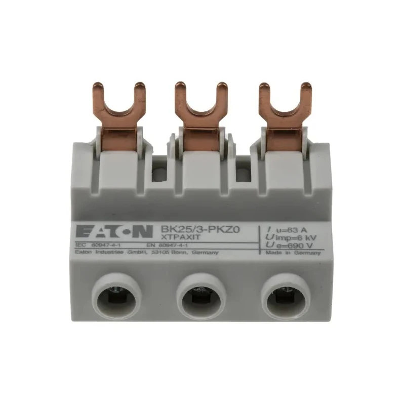 Eaton Incoming Terminal Extension Terminal for Use with PKE Series PKZM0 Series 032720 BK25/3-PKZ0