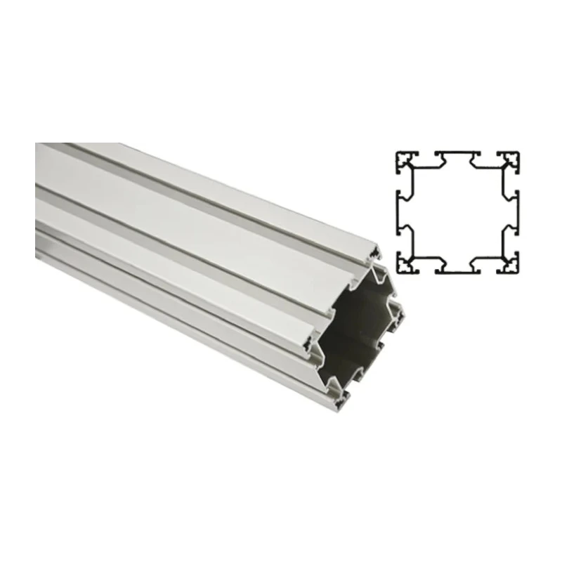 FlexLink Silver Aluminium Strut Profile 88 x 88 mm 11 mm Groove, 2 m Length, Series XC XCBL 2X88
