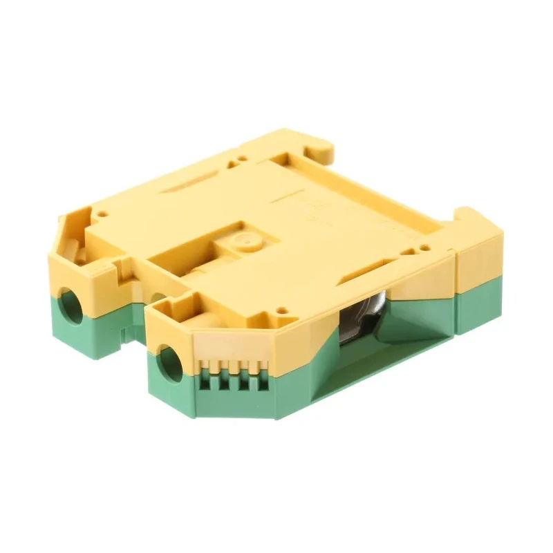 Weidmüller 2-Way WPE 35 Earth Terminal Block 35mm², 12AWG, 2 AWG Wire, Screw Termination, Wemid Housing, ATEX 1010500000