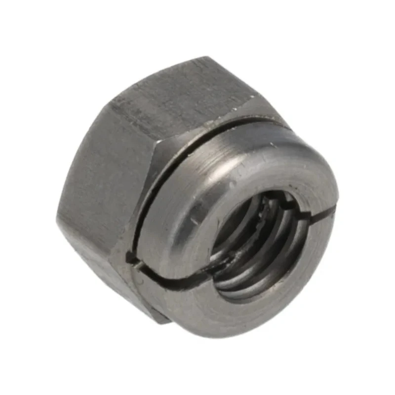 Aerotight Plain Steel Metric Thread Locknut M8, RoHS Compliant A2AEROTIGHTM08RS