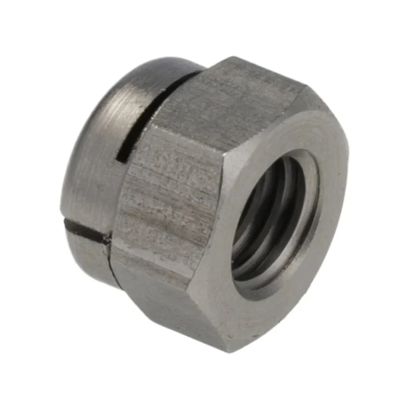 Aerotight Plain Steel Metric Thread Locknut M8, RoHS Compliant A2AEROTIGHTM08RS
