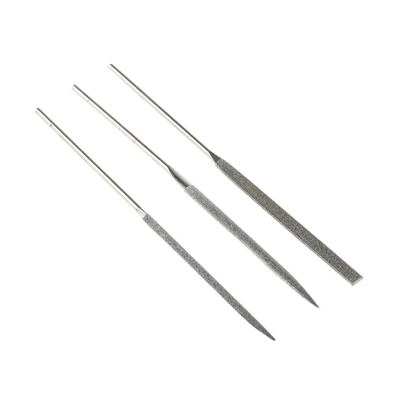 RS PRO Industrial Diamond-Coated Needle File Set 160 mm, 6 Piece, Precision Filing 732-145