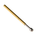RS PRO Test Pin 3A Male Phosphor Bronze Spring Loaded Contact 2.54mm Pitch 261-5092