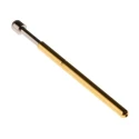 RS PRO Test Pin 3A Male Phosphor Bronze Spring Loaded Contact 2.54mm Pitch 261-5092