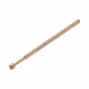 HARWIN Test Pin with Gold Plated Contact, 3A Current Rating, 0.68mm Diameter P13-4023