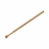 HARWIN Test Pin with Gold Plated Contact, 3A Current Rating, 0.68mm Diameter P13-4023