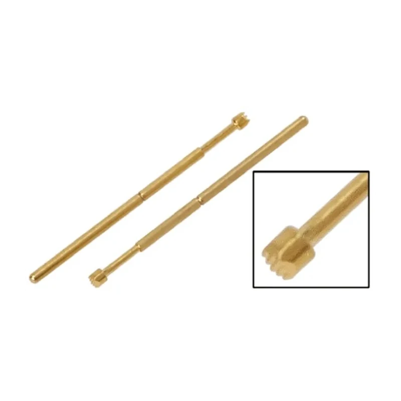 HARWIN Test Pin with Gold Plated Contact, 3A Current Rating, 0.68mm Diameter P13-4023