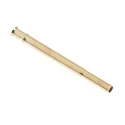 RS PRO Gold Test Pin, 3A Current, Male, Beryllium Copper Alloy, Spring Terminal 261-5250