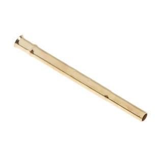 RS PRO Gold Test Pin, 3A Current, Male, Beryllium Copper Alloy, Spring Terminal 261-5250