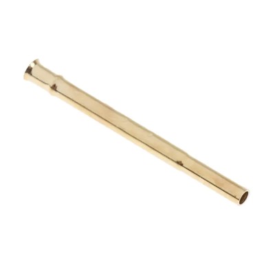 RS PRO Gold Test Pin, 3A Current, Male, Beryllium Copper Alloy, Spring Terminal 261-5250