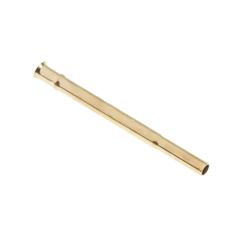 RS PRO Gold Test Pin, 3A Current, Male, Beryllium Copper Alloy, Spring Terminal 261-5250