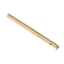 RS PRO Gold Test Pin, 3A Current, Male, Beryllium Copper Alloy, Spring Terminal 261-5250