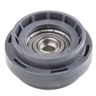 FlexLink Structural Ultra-High Molecular Weight Polyethylene Sliding Element for T-Slot, 48 mm Diameter, 3 m Length XCAW 48 G