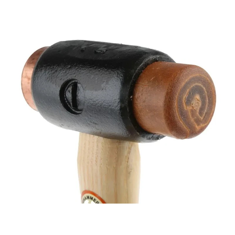 RS PRO Mallet Replaceable Face 710g Malleable Iron Head with Wooden Handle 732-527