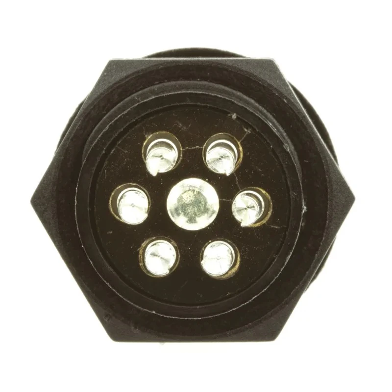 Bulgin EXP Power Connector Panel Mount 6 Pole, Male, Solder Termination, 50V AC 3A PX0635