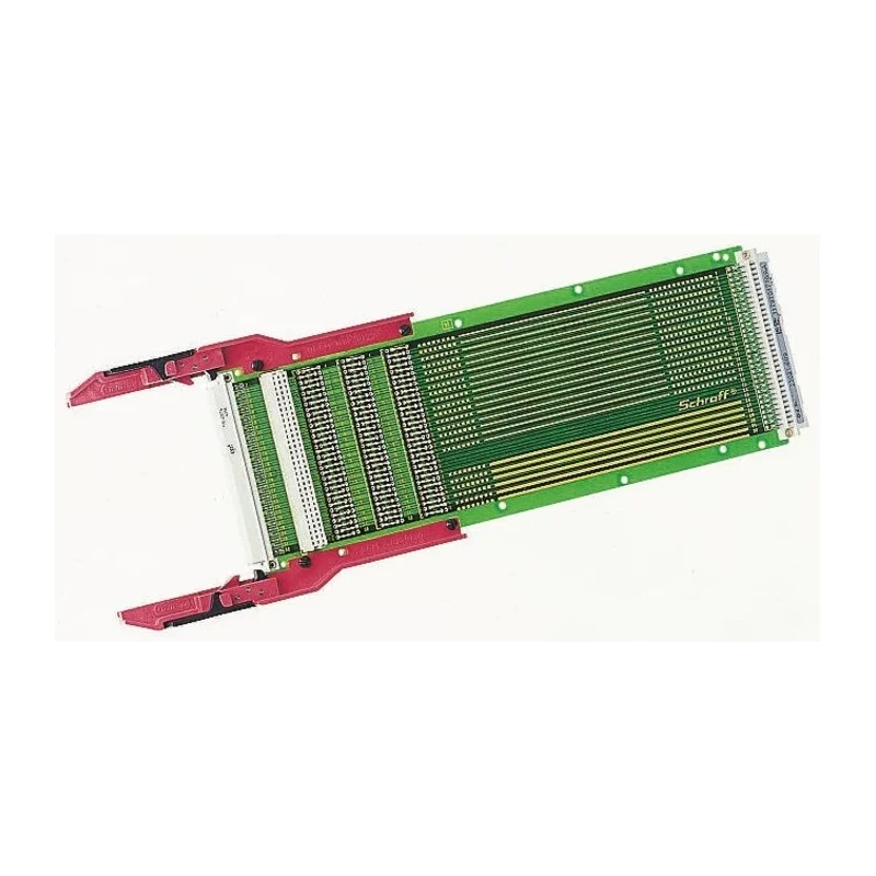 nVent SCHROFF Eurocard Test Connector Adapter , 3 HE Height, Epoxy Glass Laminate, Gold Plated Edge Connector 23021-652