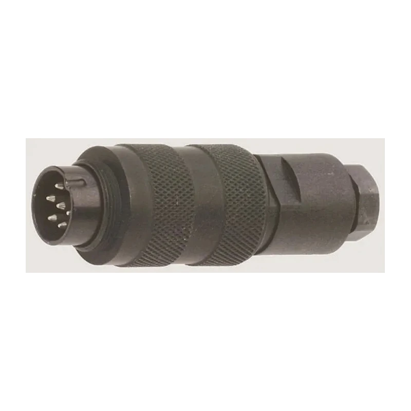 binder Industrial Circular Connector, 24 Contacts, Cable Mount, Socket, Male, IP67, 60V, 1A, Polyamide 09-0495-70-24