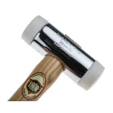 RS PRO Nylon Mallet Replaceable Face 675 g, Chrome Plated Zinc Head with Ashwood Handle 732-549