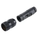binder Industrial Circular Connector Cable Mount Plug 12 Contacts M16 Screw-On IP67 Nylon Housing 09-0129-70-12