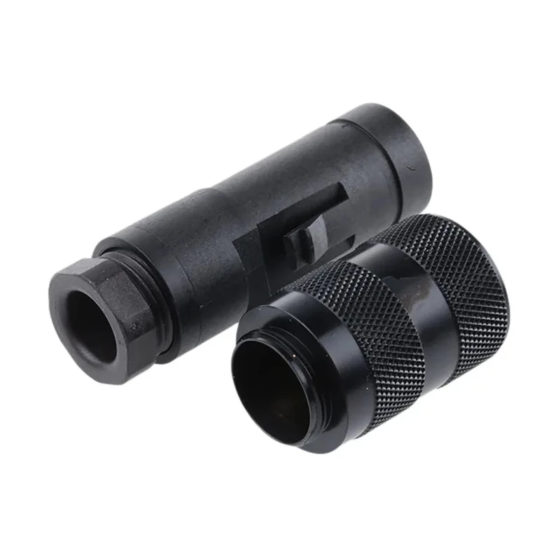 binder Industrial Circular Connector Cable Mount Plug 12 Contacts M16 Screw-On IP67 Nylon Housing 09-0129-70-12