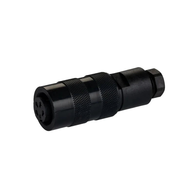 binder Industrial Circular Connector 4 Contacts Cable Mount Plug Female M16 IP67 250V 6A 723 Series 09-0110-25-04