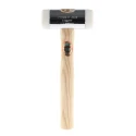 RS PRO Chrome Plated Zinc Head Nylon Face Replaceable Mallet with Wood Handle 44mm Head Diameter 732-555