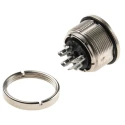 binder Circular Connector 4 Contacts Panel Mount M16 Socket Female IP67 723 Series 09-0112-00-04