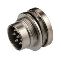 binder Circular Connector, 6 Contacts, Panel Mount, M16 Connector, Plug, Male, IP67 Rated, 723 Series 09-0123-00-06