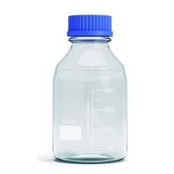 reagent-bottle-wm-blue-screw-cap-clear-glass-00500ml-with-ring-pouring-36397