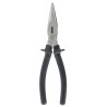 RS PRO 1-Piece Long Nose Plier Serrated Chrome Vanadium Steel 200mm Overall, 53mm Jaw 732-814