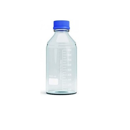 reagent-bottle-wm-blue-screw-cap-clear-glass-1000ml-with-ring-pouring-36398