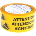 RS PRO 50mm x 66m Polyvinyl Chloride ESD Safe Tape 733-980