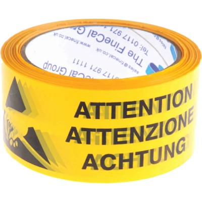 RS PRO 50mm x 66m Polyvinyl Chloride ESD Safe Tape 733-980