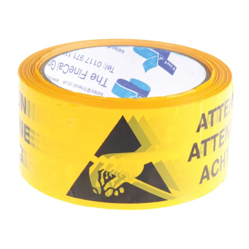 RS PRO 50mm x 66m Polyvinyl Chloride ESD Safe Tape 733-980