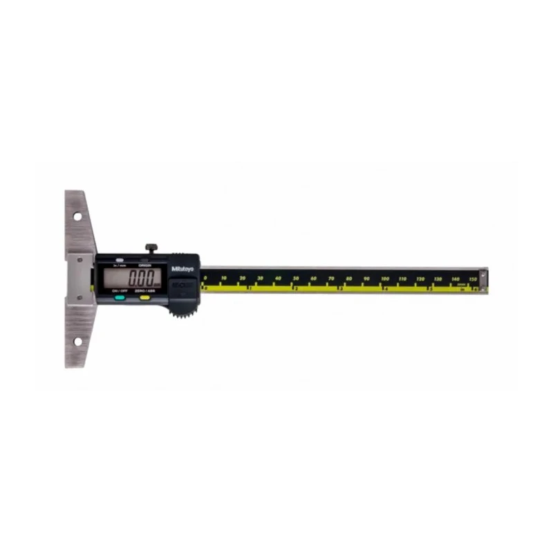 Mitutoyo 150 mm Imperial & Metric Depth Gauge Stainless Steel Micro Lapped Finish 571-211-30