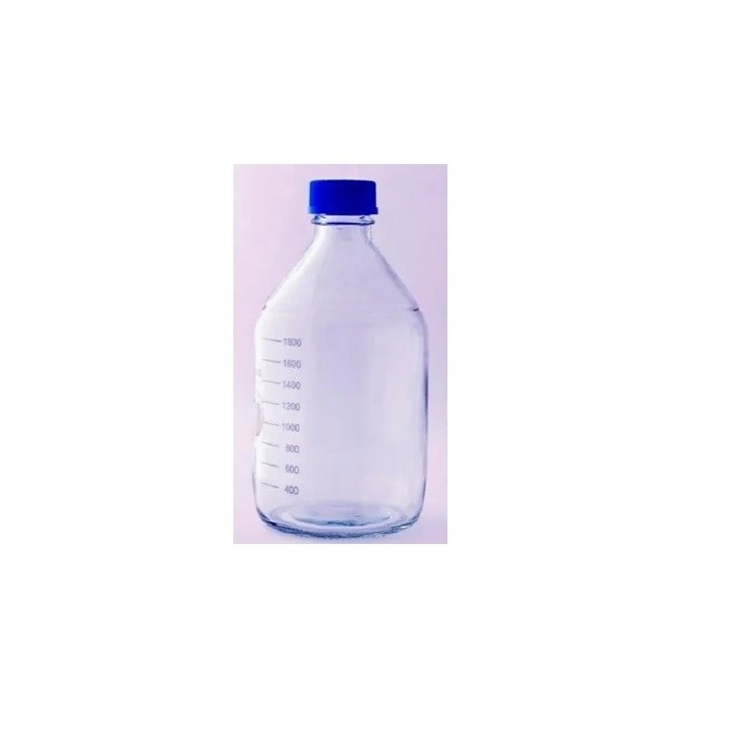 reagent-bottle-wm-blue-screw-cap-clear-glass-2000ml-with-ring-pouring-36399