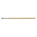 RS PRO Test Pin 1.5A Gold Plated Phosphor Bronze Contact Male Spring Terminal 1.27 mm Pitch 261-5137