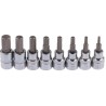 RS PRO 8-Piece 3/8 in Hexagon Socket Set, Chrome Vanadium Steel, Square Drive 262-0319
