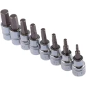 RS PRO 8-Piece 3/8 in Hexagon Socket Set, Chrome Vanadium Steel, Square Drive 262-0319