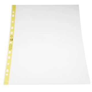RS PRO Static Dissipative Document Sleeve A4 220mm x 297mm Anti-Static Non-Conductive Polypropylene 733-952
