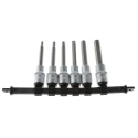 RS PRO 6-Piece 1/2 in Hexagon Socket Set S2 Steel Hardened 100mm Length Square Drive 262-0331
