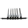 RS PRO 6-Piece 1/2 in Hexagon Socket Set S2 Steel Hardened 100mm Length Square Drive 262-0331
