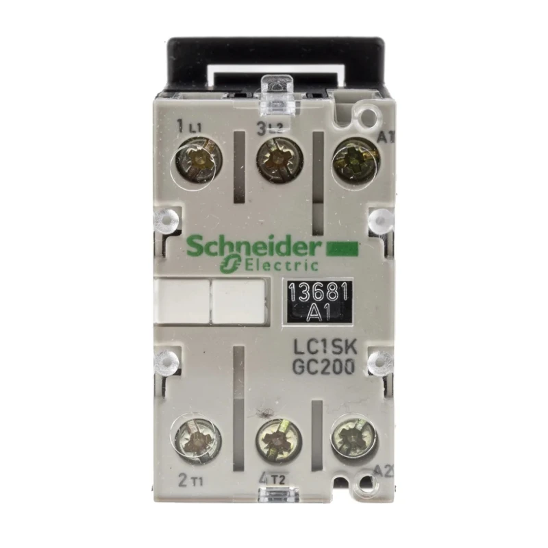 Schneider Electric LC1S Miniature Contactor, 2-Pole, 5 A, 2.2 kW, 230V AC Coil, 2 NO, 690V AC LC1SKGC200U7