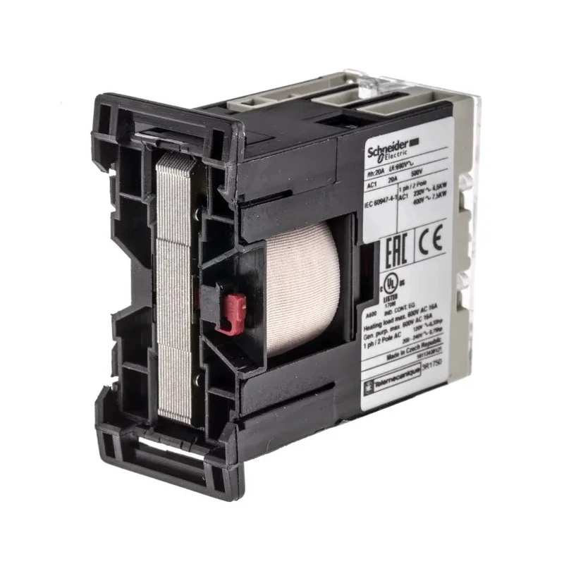 Schneider Electric LC1S Miniature Contactor, 2-Pole, 5 A, 2.2 kW, 230V AC Coil, 2 NO, 690V AC LC1SKGC200U7