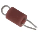 RS PRO 1 mm Red Insulated Phosphor Bronze Terminal Post 262-2185